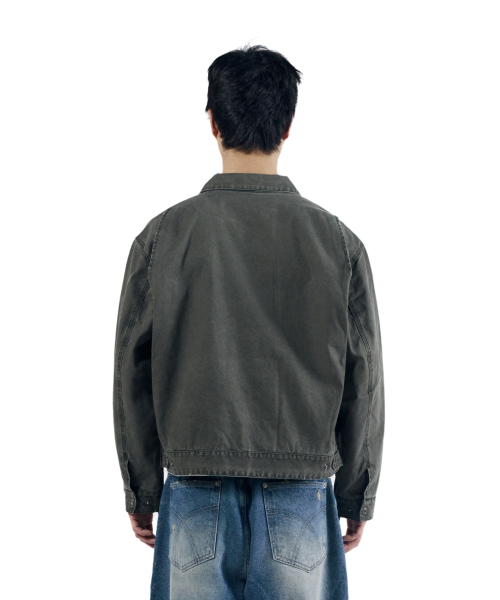 AAKAM(アーカム)の「Walt Damaged Cotton Jacket (Khaki)(その他アウター・レディース・その他・1/2)」の14枚目の写真