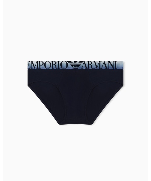 EMPORIO ARMANI（エンポリオアルマーニ）の「<オンライン限定>【エンポリオ アルマーニ】ブリーフ プレミアムジャージー（ブリーフ・メンズ・ネイビー/ブラック・LARGE/MEDIUM/SMALL/X-LARGE）」の2枚目の写真