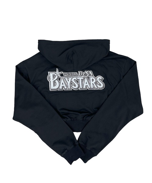 BAYSTARS CROPPED HOODIE/【野球観戦コーデ】横浜DeNAベイスターズ