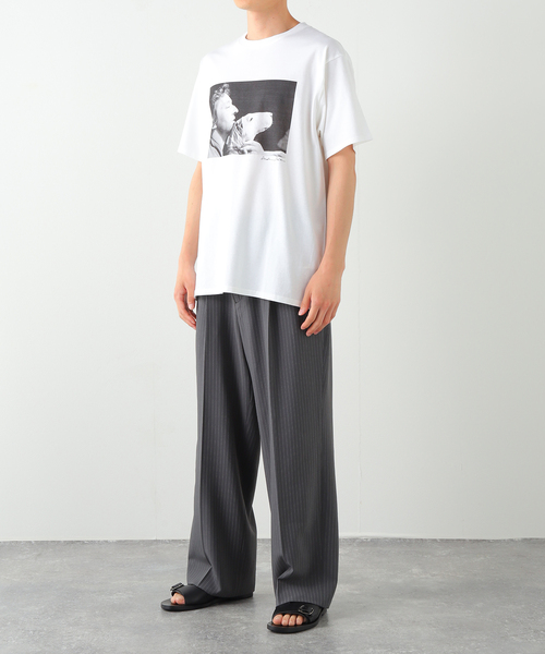 Couture d'adam(クチュールドアダム)の「COUTURE D’ADAM (クチュール ド アダム) Serge & Dog Tシャツ(Tシャツ/カットソー・メンズ・ブラック/ホワイト・40/42)」の13枚目の写真