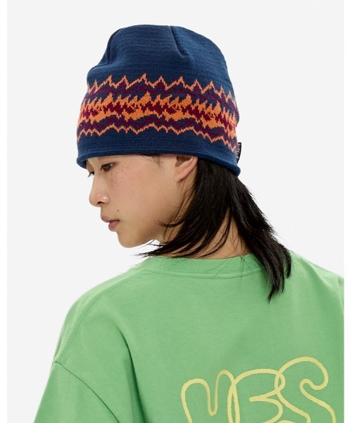 YESEYESEE（イエスアイシー）の「SN Pointy beanie（ニットキャップ/ビーニー・メンズ・ブルー/ブラック・FREE）」の11枚目の写真