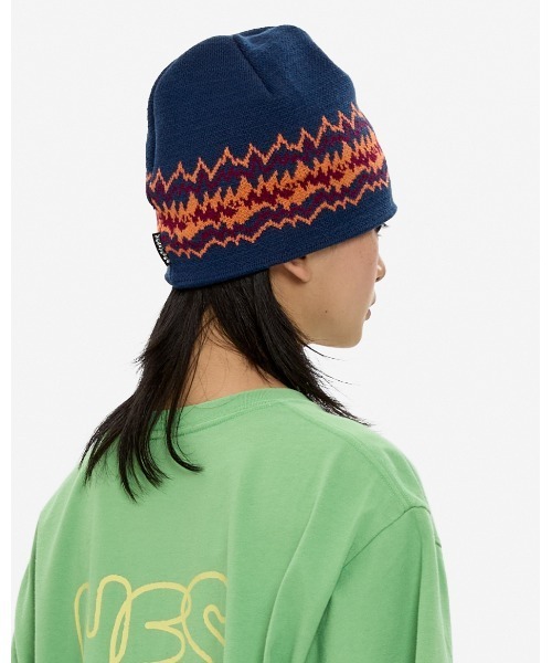 YESEYESEE（イエスアイシー）の「SN Pointy beanie（ニットキャップ/ビーニー・メンズ・ブルー/ブラック・FREE）」の12枚目の写真