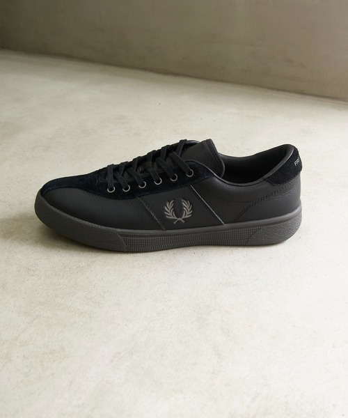 FRED PERRY(フレッドペリー)の「【FRED PERRY】TENNIS SHOE LEATHER / SUEDE B3418/テニスシューズ/スニーカー(スニーカー・メンズ・ブラック・28cm/27cm/26cm)」の10枚目の写真