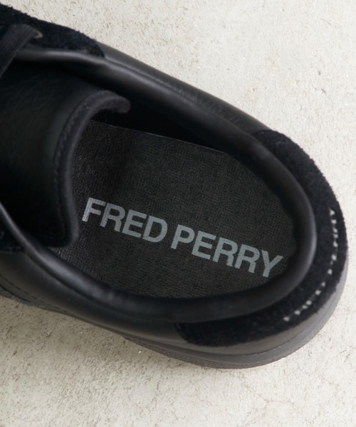 FRED PERRY(フレッドペリー)の「【FRED PERRY】TENNIS SHOE LEATHER / SUEDE B3418/テニスシューズ/スニーカー(スニーカー・メンズ・ブラック・28cm/27cm/26cm)」の14枚目の写真