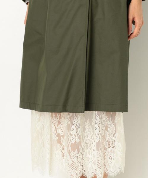 Another Edition(アナザーエディション)の「チェックライナートレンチ/AEBFC C CHKライナー TRNC◆(トレンチコート・レディース・ベージュ/オリーブ・MEDIUM/SMALL)」の12枚目の写真