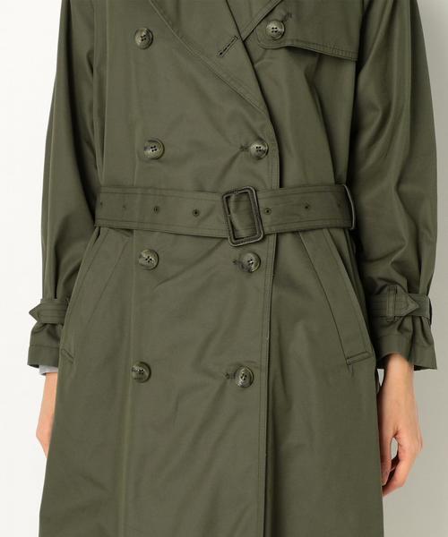 Another Edition(アナザーエディション)の「チェックライナートレンチ/AEBFC C CHKライナー TRNC◆(トレンチコート・レディース・ベージュ/オリーブ・MEDIUM/SMALL)」の18枚目の写真