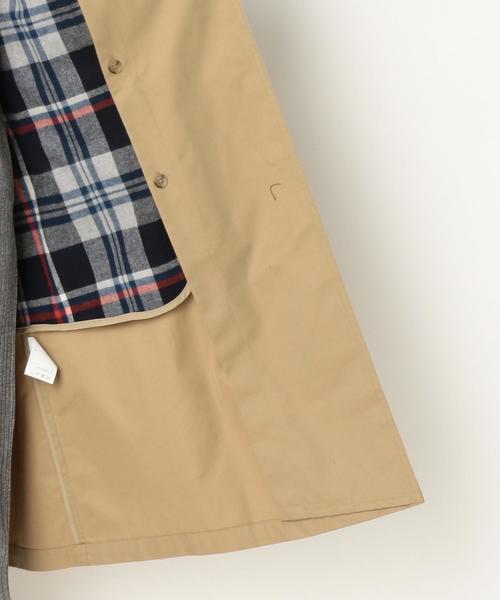 Another Edition(アナザーエディション)の「チェックライナートレンチ/AEBFC C CHKライナー TRNC◆(トレンチコート・レディース・ベージュ/オリーブ・MEDIUM/SMALL)」の19枚目の写真