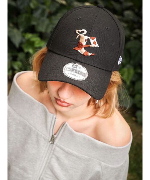 NEW ERA（ニューエラ）の「【NEW ERA×EVRIS】オリジナル eロゴ 9FORTY（キャップ・レディース・ブラック・FREE）」の11枚目の写真
