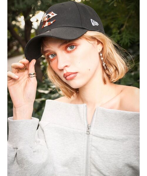 NEW ERA（ニューエラ）の「【NEW ERA×EVRIS】オリジナル eロゴ 9FORTY（キャップ・レディース・ブラック・FREE）」の13枚目の写真