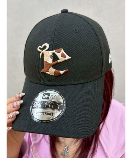 NEW ERA（ニューエラ）の「【NEW ERA×EVRIS】オリジナル eロゴ 9FORTY（キャップ・レディース・ブラック・FREE）」の14枚目の写真