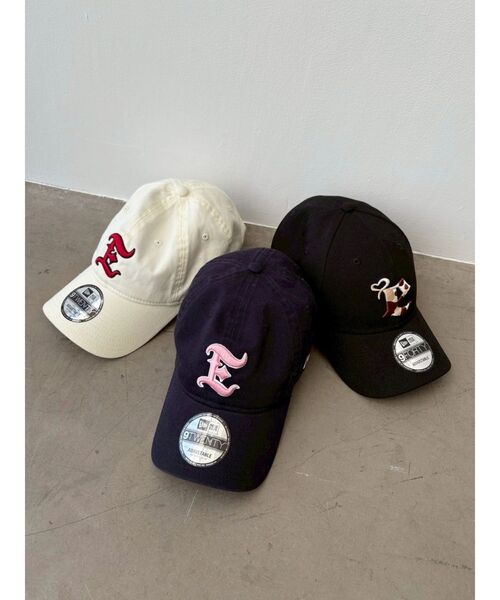 NEW ERA（ニューエラ）の「【NEW ERA×EVRIS】オリジナル eロゴ 9FORTY（キャップ・レディース・ブラック・FREE）」の3枚目の写真