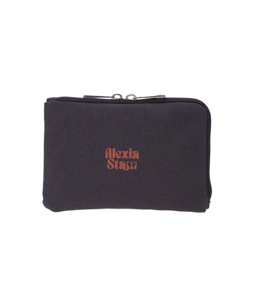 ALEXIA STAM(アリシアスタン)の「L-zip Pouch /L型ポーチ(ポーチ・レディース・イエロー/ネイビー/アイボリー・FREE)」の3枚目の写真