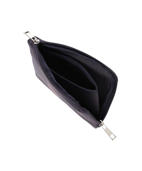ALEXIA STAM(アリシアスタン)の「L-zip Pouch /L型ポーチ(ポーチ・レディース・イエロー/ネイビー/アイボリー・FREE)」の14枚目の写真