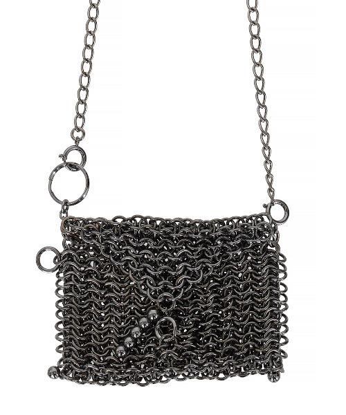 Ameri（アメリ）の「SMALL CHARM BAG ACCESSORY（ネックレス・レディース・シルバー/ブラック・FREE）」の8枚目の写真