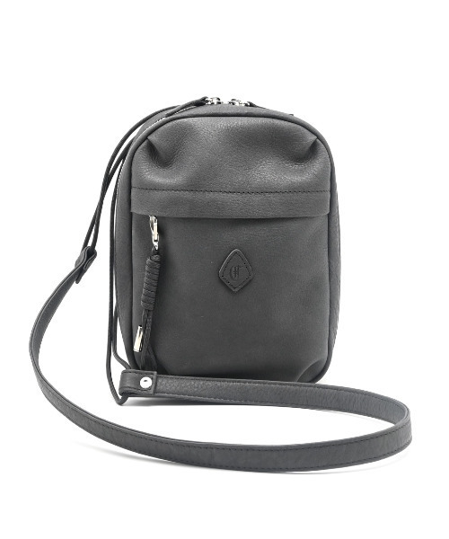 CLEDRAN（クレドラン）の「【コードチャーム付 本革】CL3969 RESI PARACORD MINI SHOULDER（ショルダーバッグ・レディース・ダークベージュ/ブルーグレー/シルバー/グレー・FREE）」の2枚目の写真