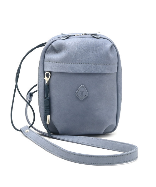 CLEDRAN（クレドラン）の「【コードチャーム付 本革】CL3969 RESI PARACORD MINI SHOULDER（ショルダーバッグ・レディース・ダークベージュ/ブルーグレー/シルバー/グレー・FREE）」の5枚目の写真