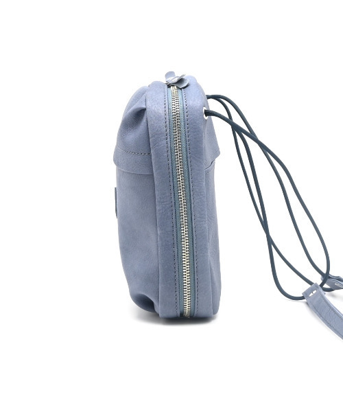 CLEDRAN（クレドラン）の「【コードチャーム付 本革】CL3969 RESI PARACORD MINI SHOULDER（ショルダーバッグ・レディース・ダークベージュ/ブルーグレー/シルバー/グレー・FREE）」の8枚目の写真