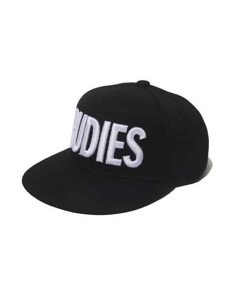 RUDIE'S（ルーディーズ）の「PHAT SNAPBACK CAP (RENEWAL)（キャップ・メンズ・ブラック×ホワイト/ブラック×レッド/ブラック×グリーン/ブラック×ブラック/ブラック×ブルー・FREE）」の2枚目の写真