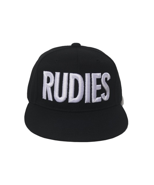 RUDIE'S（ルーディーズ）の「PHAT SNAPBACK CAP (RENEWAL)（キャップ・メンズ・ブラック×ホワイト/ブラック×レッド/ブラック×グリーン/ブラック×ブラック/ブラック×ブルー・FREE）」の10枚目の写真