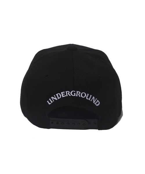 RUDIE'S（ルーディーズ）の「PHAT SNAPBACK CAP (RENEWAL)（キャップ・メンズ・ブラック×ホワイト/ブラック×レッド/ブラック×グリーン/ブラック×ブラック/ブラック×ブルー・FREE）」の11枚目の写真