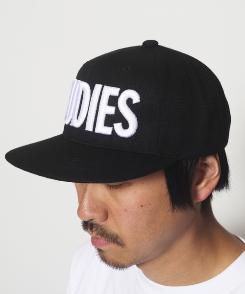 RUDIE'S（ルーディーズ）の「PHAT SNAPBACK CAP (RENEWAL)（キャップ・メンズ・ブラック×ホワイト/ブラック×レッド/ブラック×グリーン/ブラック×ブラック/ブラック×ブルー・FREE）」の12枚目の写真
