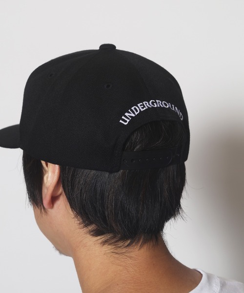 RUDIE'S（ルーディーズ）の「PHAT SNAPBACK CAP (RENEWAL)（キャップ・メンズ・ブラック×ホワイト/ブラック×レッド/ブラック×グリーン/ブラック×ブラック/ブラック×ブルー・FREE）」の13枚目の写真