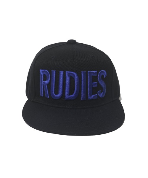 RUDIE'S（ルーディーズ）の「PHAT SNAPBACK CAP (RENEWAL)（キャップ・メンズ・ブラック×ホワイト/ブラック×レッド/ブラック×グリーン/ブラック×ブラック/ブラック×ブルー・FREE）」の14枚目の写真