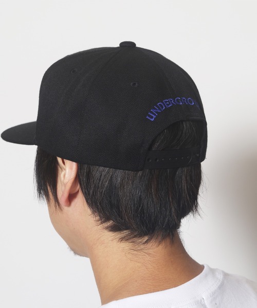 RUDIE'S（ルーディーズ）の「PHAT SNAPBACK CAP (RENEWAL)（キャップ・メンズ・ブラック×ホワイト/ブラック×レッド/ブラック×グリーン/ブラック×ブラック/ブラック×ブルー・FREE）」の17枚目の写真