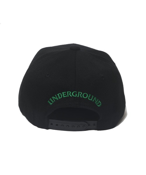 RUDIE'S（ルーディーズ）の「PHAT SNAPBACK CAP (RENEWAL)（キャップ・メンズ・ブラック×ホワイト/ブラック×レッド/ブラック×グリーン/ブラック×ブラック/ブラック×ブルー・FREE）」の19枚目の写真
