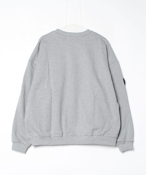 DISCOVERED（ディスカバード）の「PLAYCARD CROCHET MOTIF SWEAT（スウェット・メンズ・ブラック/グレー・SMALL/LARGE）」の11枚目の写真
