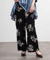 EGLANTINE セットアップ対応 花柄プリントパンツ