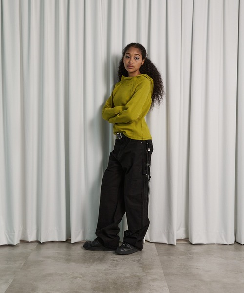 FTW(エフティダブリュー)の「THERMAL HOODIE(パーカー・レディース・グリーン/グレー/ブラック・SMALL/MEDIUM/LARGE)」の21枚目の写真