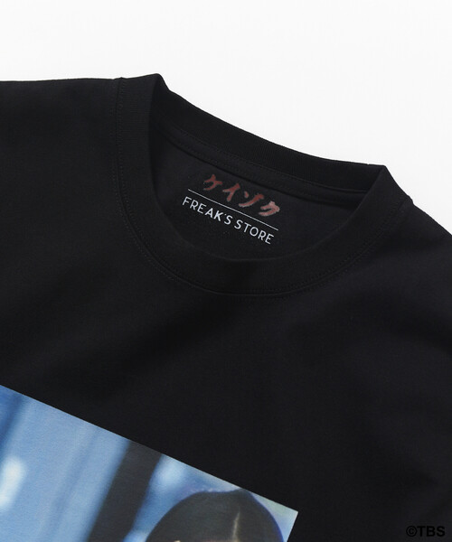FREAK'S STORE(フリークスストア)の「TBSドラマ『ケイゾク』コラボ「SHIBATA」フロントプリント ショートスリーブ クルーネックTシャツ A(Tシャツ/カットソー・メンズ・ホワイト/ブラック・LARGE/MEDIUM/X-LARGE)」の3枚目の写真