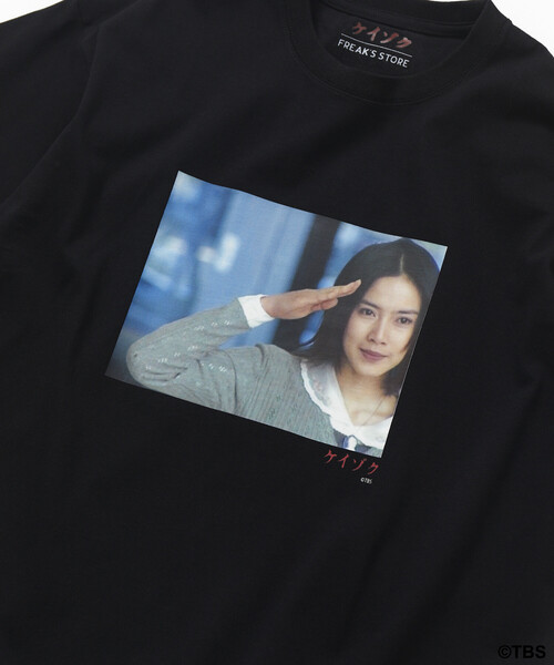 FREAK'S STORE(フリークスストア)の「TBSドラマ『ケイゾク』コラボ「SHIBATA」フロントプリント ショートスリーブ クルーネックTシャツ A(Tシャツ/カットソー・メンズ・ホワイト/ブラック・LARGE/MEDIUM/X-LARGE)」の4枚目の写真