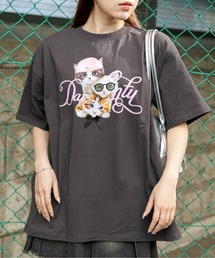 GORGE | 《ネコフォトプリント》Tシャツ／ストリート／春夏秋／全3色(Tシャツ/カットソー)
