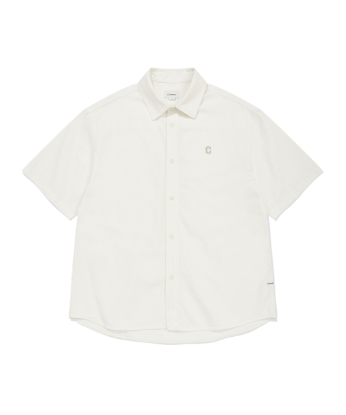 COVERNAT(カバーナット)の「Cロゴデニムハーフシャツホワイト(シャツ/ブラウス・メンズ・その他・X-SMALL/SMALL/MEDIUM/LARGE/X-LARGE/XX-LARGE)」の11枚目の写真