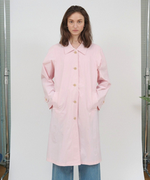 Moss Trench Coat [Pink]