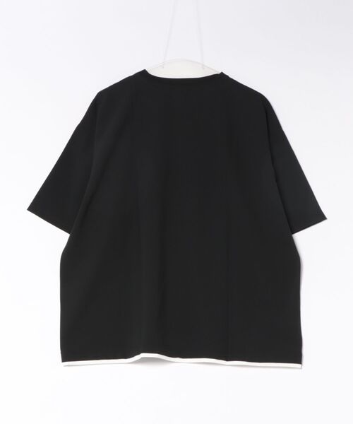 URBAN COLLECTION（アーバンコレクション）の「URVAN COLECTION エアリネンカラミ織りリラックスフィットTシャツ（Tシャツ/カットソー・メンズ・ブラック/グレー/ベージュ・XL/L/M/S）」の12枚目の写真
