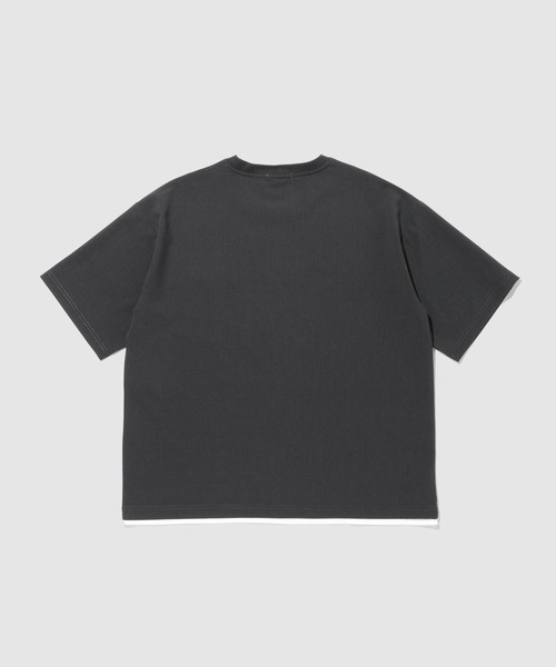 URBAN COLLECTION（アーバンコレクション）の「URVAN COLECTION エアリネンカラミ織りリラックスフィットTシャツ（Tシャツ/カットソー・メンズ・ブラック/グレー/ベージュ・XL/L/M/S）」の7枚目の写真
