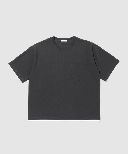 URBAN COLLECTION（アーバンコレクション）の「URVAN COLECTION エアリネンカラミ織りリラックスフィットTシャツ（Tシャツ/カットソー・メンズ・ブラック/グレー/ベージュ・XL/L/M/S）」の16枚目の写真