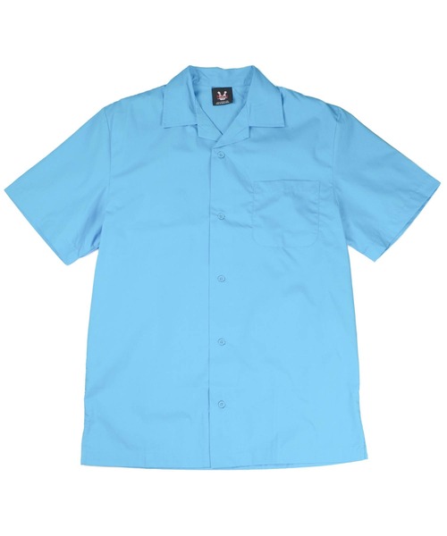 HILTON(ヒルトン)の「【T18】【HILTON/ヒルトン】SOLID CAMPER SHIRT(シャツ/ブラウス・メンズ・ブルー/ブラック/グレー/ターコイズブルー・SMALL/MEDIUM)」の7枚目の写真