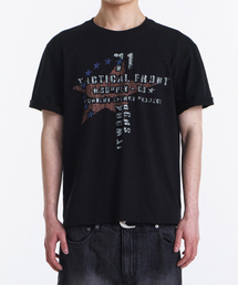KICHUL（キチョル）の「Star Supply T-shirt (Black)（Tシャツ/カットソー）」