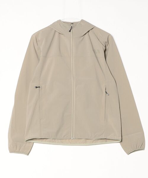 THE NORTH FACE(ザノースフェイス)の「ザ ノース フェイス THE NORTH FACE Mountain Softshell Hoodie マウンテンソフトシェルフーディー(マウンテンパーカー・レディース・ブラック/サンドグレー・M/XL/L)」の5枚目の写真