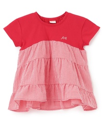 petit main | 【リンク】ドッキングティアードTシャツ(Tシャツ/カットソー)