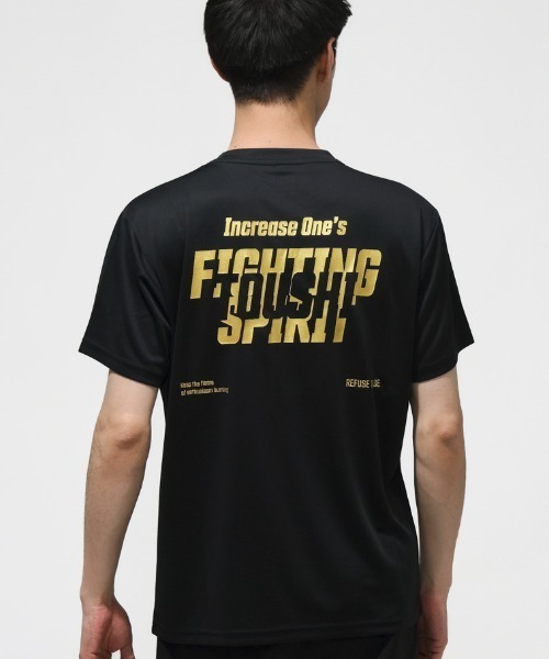 MoveSport（ムーブスポーツ）の「【別注】ムーブスポーツ  半袖Tシャツ 限定コラボ（Tシャツ/カットソー・メンズ・ブラック/ネイビー/ホワイト・M/L/LL/3L）」の3枚目の写真