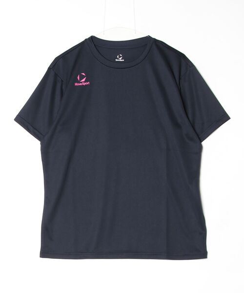 MoveSport（ムーブスポーツ）の「【別注】ムーブスポーツ  半袖Tシャツ 限定コラボ（Tシャツ/カットソー・メンズ・ブラック/ネイビー/ホワイト・M/L/LL/3L）」の12枚目の写真