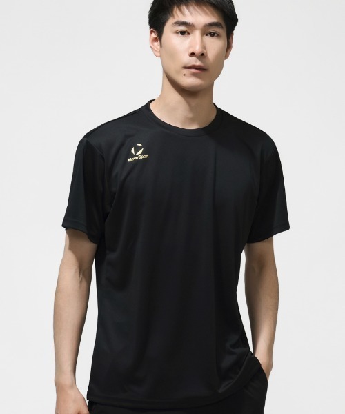 MoveSport（ムーブスポーツ）の「【別注】ムーブスポーツ  半袖Tシャツ 限定コラボ（Tシャツ/カットソー・メンズ・ブラック/ネイビー/ホワイト・M/L/LL/3L）」の11枚目の写真