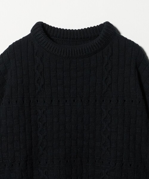Steven Alan(スティーブンアラン)の「<ONICA × Steven Alan>COTTON JUMPER HALF SLEEVE KINT/ニット(ニット/セーター・レディース・オフホワイト/ブラック/ターコイズブルー系・FREE)」の17枚目の写真