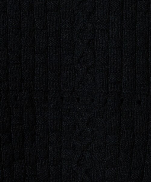 Steven Alan(スティーブンアラン)の「<ONICA × Steven Alan>COTTON JUMPER HALF SLEEVE KINT/ニット(ニット/セーター・レディース・オフホワイト/ブラック/ターコイズブルー系・FREE)」の18枚目の写真