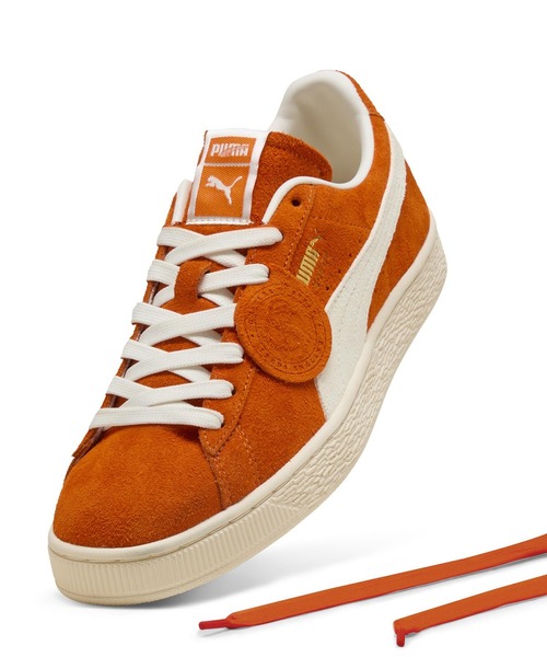 PUMA（プーマ）の「【PUMA（プーマ）】SUEDE CHARLES F. STEAD V（スニーカー・レディース・ベージュ/オレンジ・23/24/25）」の6枚目の写真